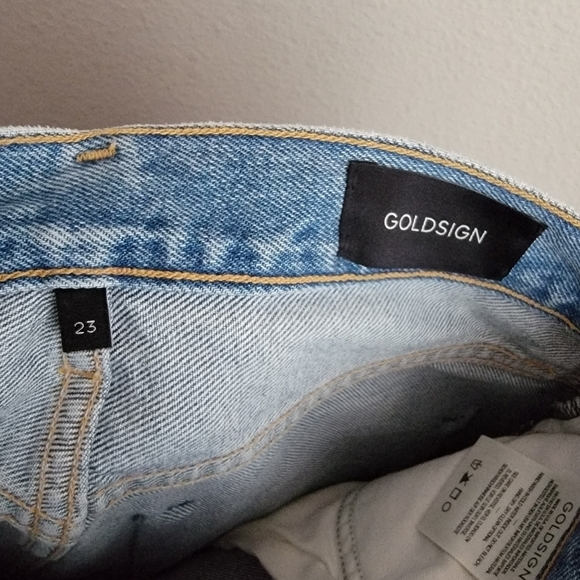 GOLDSIGN the Curved Jeans in Tate size 23 NWT - Picture 11 of 12